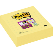 POST-IT NOTAS SUPER STICKY AMARILLAS 101x101mm 3-PACK 7000527194